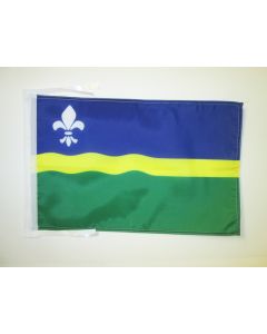 DRAPEAU PROVINCE DE FLEVOLAND 45x30cm - PAVILLON FLEVOLAND AUX PAYS-BAS 30 x 45 cm haute qualité