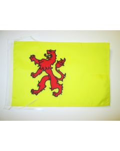 DRAPEAU PROVINCE DE HOLLANDE-MÉRIDIONALE 45x30cm - PAVILLON ZUID-HOLLAND AUX PAYS-BAS 30 x 45 cm haute qualité