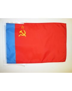 DRAPEAU RUSSIE RSFSR 1954-1991 45x30cm - PAVILLON DE LA RSFSR EN URSS 30 x 45 cm haute qualité