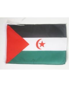 DRAPEAU SAHARA OCCIDENTAL 45x30cm - PAVILLON SAHRAOUI 30 x 45 cm haute qualité