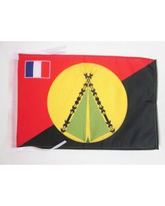 DRAPEAU ROYAUME COUTUMIER DE SIGAVE 45x30cm - PAVILLON FUTUNA 30 x 45 cm haute qualité