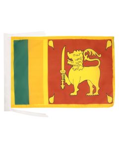 DRAPEAU SRI LANKA 45x30cm - PAVILLON SRI LANKAIS 30 x 45 cm haute qualité