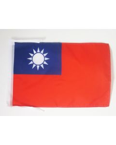 DRAPEAU TAIWAN 45x30cm - PAVILLON TAÏWANAIS 30 x 45 cm haute qualité