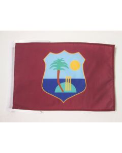 DRAPEAU Í?QUIPE DES INDES OCCIDENTALES 45x30cm - PAVILLON WEST INDIES 30 x 45 cm haute qualité
