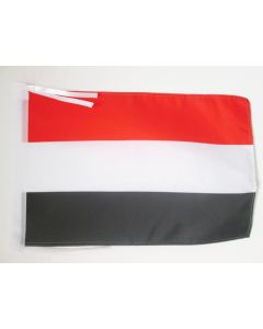 DRAPEAU YÉMEN 45x30cm - PAVILLON YÉMÉNITE 30 x 45 cm haute qualité