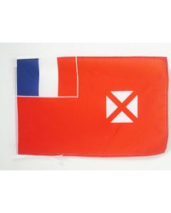 DRAPEAU WALLIS ET FUTUNA 45x30cm - PAVILLON WALLISIEN FUTUNIEN - FRANCE 30 x 45 cm haute qualité