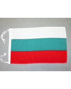 DRAPEAU BULGARIE 45x30cm - PAVILLON BULGARE 30 x 45 cm haute qualité