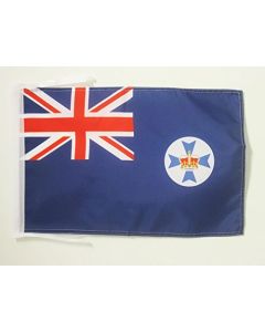 DRAPEAU QUEENSLAND 45x30cm - PAVILLON AUSTRALIEN - AUSTRALIE 30 x 45 cm haute qualité