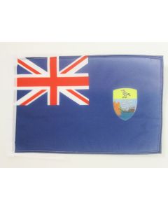 DRAPEAU SAINT-HÉLÈNE 45x30cm - PAVILLON BRITANNIQUE 30 x 45 cm haute qualité