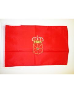 DRAPEAU NAVARRE 45x30cm - PAVILLON DE NAVARRA - ESPAGNE 30 x 45 cm haute qualité
