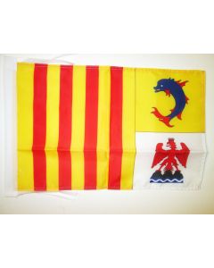 DRAPEAU PROVENCE-ALPES-CÔTE D\'AZUR 45x30cm - PAVILLON PROVENÇAL - FRANCE 30 x 45 cm haute qualité