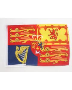 DRAPEAU ROYAL ROYAUME-UNI 45x30cm - PAVILLON ANGLAIS 30 x 45 cm haute qualité