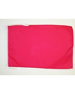 DRAPEAU UNICOLORE CERISE 45x30cm - PAVILLON DE COULEUR ROUGE CERISE 30 x 45 cm haute qualité