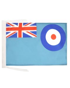 DRAPEAU ROYAL AIR FORCE BRITANNIQUE 45x30cm - PAVILLON RAF ENSIGN - FORCE AÉRIENNE ROYALE BRITANNIQUE 30 x 45 cm haute qualité