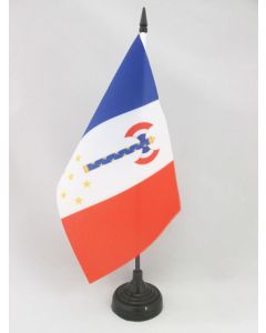 DRAPEAU DE TABLE FRANCE RÉGIME DE VICHY 21x14cm - PETIT DRAPEAUX DE BUREAU FRANÇAIS MARÉCHAL PÉTAIN 14 x 21 cm