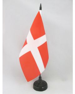 DRAPEAU DE TABLE FLOTTE FRANÇAISE AU XVIÈ SIÈCLE 21x14cm - PETIT DRAPEAUX DE BUREAU PAVILLON MARIN FRANCE 14 x 21 cm