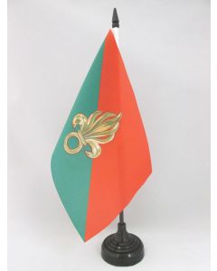 DRAPEAU DE TABLE FRANCE LÉGION ÉTRANGÈRE 21x14cm - PETIT DRAPEAUX DE BUREAU ARMÉE FRANÇAISE 14 x 21 cm