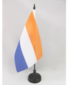 DRAPEAU DE TABLE AFRIKANERS D\'AFRIQUE DU SUD 21x14cm - PETIT DRAPEAUX DE BUREAU SUD-AFRICAIN 14 x 21 cm