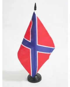 DRAPEAU DE TABLE NOUVELLE-RUSSIE MILITAIRE 21x14cm - PETIT DRAPEAUX DE BUREAU UNION DES RÍ?PUBLIQUES POPULAIRES 14 x 21 cm