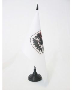 DRAPEAU DE TABLE BUENOS AIRES 21x14cm - PETIT DRAPEAUX DE BUREAU VILLE DE BUENOS AIRES EN ARGENTINE 14 x 21 cm