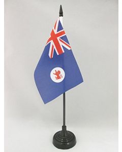 DRAPEAU DE TABLE TASMANIE 15x10cm - PETIT DRAPEAUX DE BUREAU AUSTRALIEN - AUSTRALIE 10 x 15 cm