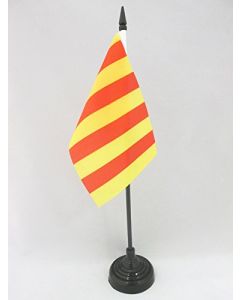 DRAPEAU DE TABLE COMTÉ DE PROVENCE 15x10cm - PETIT DRAPEAUX DE BUREAU PROVENÇAL 10 x 15 cm