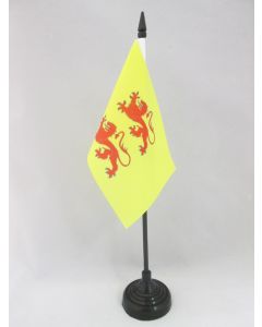 DRAPEAU DE TABLE COMTÉ DE BIGORRE 15x10cm - PETIT DRAPEAUX DE BUREAU DUCHÉ DE GASCOGNE 10 x 15 cm