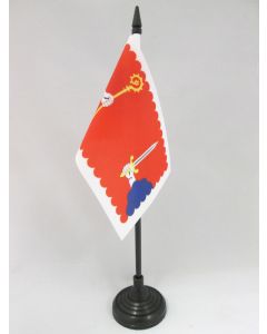 DRAPEAU DE TABLE HAUTE-LOIRE 15x10cm - PETIT DRAPEAUX DE BUREAU DÉPARTEMENT ALTILIGÉRIEN 10 x 15 cm