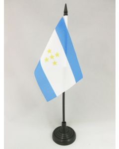 DRAPEAU DE TABLE TAHITI INDÉPENDANTISTE 15x10cm - PETIT DRAPEAUX DE BUREAU TAHITIEN NATIONALISTE - POLYNÉSIE FRANÇAISE 10 x 15 cm