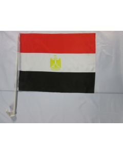 Drapeau de voiture EGYPTE 45x30cm - Carflag EGYPTIEN 30 x 45 cm