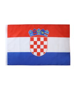 DRAPEAU CROATIE 90x60cm - DRAPEAU CROATE 60 x 90 cm Fourreau pour hampe