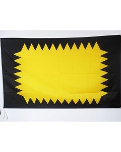 DRAPEAU COCHINCHINE AVANT 1945 90x60cm - DRAPEAU VIETNAM ANCIEN 60 x 90 cm Fourreau pour hampe