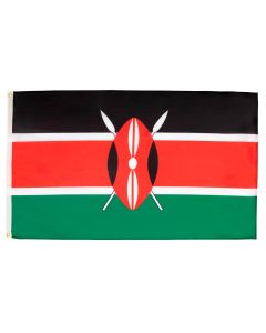DRAPEAU KENYA 90x60cm - DRAPEAU KENYAN 60 x 90 cm - DRAPEAUX