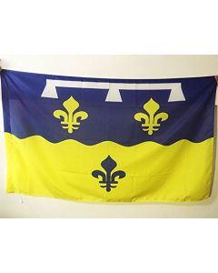 DRAPEAU LOIR-ET-CHER 90x60cm - DRAPEAU DÍ?PARTEMENT LOIR-ET-CHÍ?RIEN 60 x 90 cm Fourreau pour hampe
