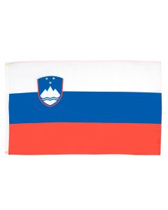 DRAPEAU SLOVÉNIE 90x60cm - DRAPEAU SLOVÈNE 60 x 90 cm - DRAPEAUX