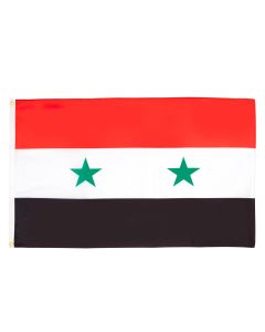 DRAPEAU SYRIE 90x60cm - DRAPEAU SYRIEN 60 x 90 cm - DRAPEAUX