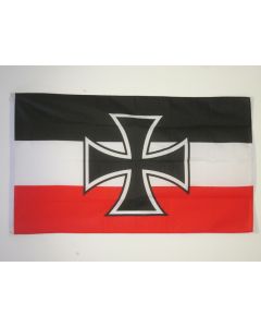 DRAPEAU GERMAN JACK 90x60cm - DRAPEAU ALLEMAGNE DE GUERRE WWII 60 x 90 cm - DRAPEAUX
