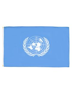 DRAPEAU ONU 90x60cm - DRAPEAU DES NATIONS UNIES 60 x 90 cm - DRAPEAUX