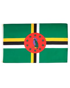 DRAPEAU DOMINIQUE 90x60cm - DRAPEAU DOMINIQUAIS 60 x 90 cm - DRAPEAUX
