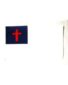 DRAPEAU RELIGION CHRÉTIENNE 90x60cm - DRAPEAU CHRÉTIEN 60 x 90 cm - DRAPEAUX