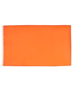 DRAPEAU UNICOLORE ORANGE 90x60cm - DRAPEAU DE COULEUR ORANGÉE 60 x 90 cm - DRAPEAUX