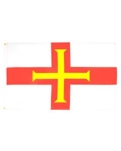 DRAPEAU GUERNESEY 90x60cm - DRAPEAU ANGLAIS 60 x 90 cm - DRAPEAUX