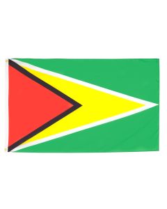 DRAPEAU GUYANA 90x60cm - DRAPEAU GUYANIEN 60 x 90 cm - DRAPEAUX
