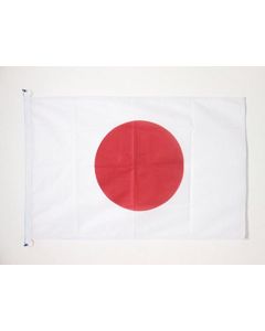 PAVILLON NAUTIQUE JAPON 45x30cm - DRAPEAU DE BATEAU JAPONAIS 30 x 45 cm