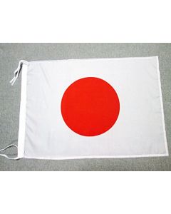 DRAPEAU JAPON 45x30cm - PAVILLON JAPONAIS 30 x 45 cm polyester léger