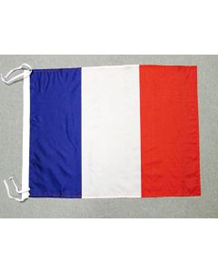 DRAPEAU FRANCE 45x30cm - PAVILLON FRANÍ?AIS 30 x 45 cm polyester léger