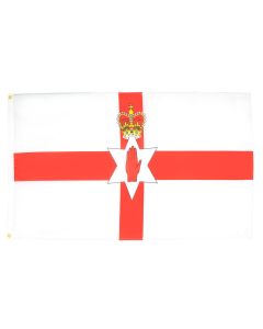 DRAPEAU IRLANDE DU NORD 150x90cm - DRAPEAU NORD IRLANDAIS 90 x 150 cm Polyester léger