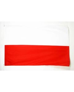 DRAPEAU POLOGNE 90x60cm - DRAPEAU POLONAIS 60 x 90 cm Polyester léger