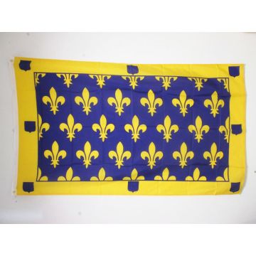 DRAPEAU DÉPARTEMENT DE L\'ARDÈCHE 150x90cm - DRAPEAU ARDÉCHOIX 90 x 150 cm - DRAPEAUX
