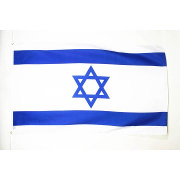 DRAPEAU ISRAËL 150x90cm - DRAPEAU ISRAÉLIEN 90 x 150 cm - DRAPEAUX